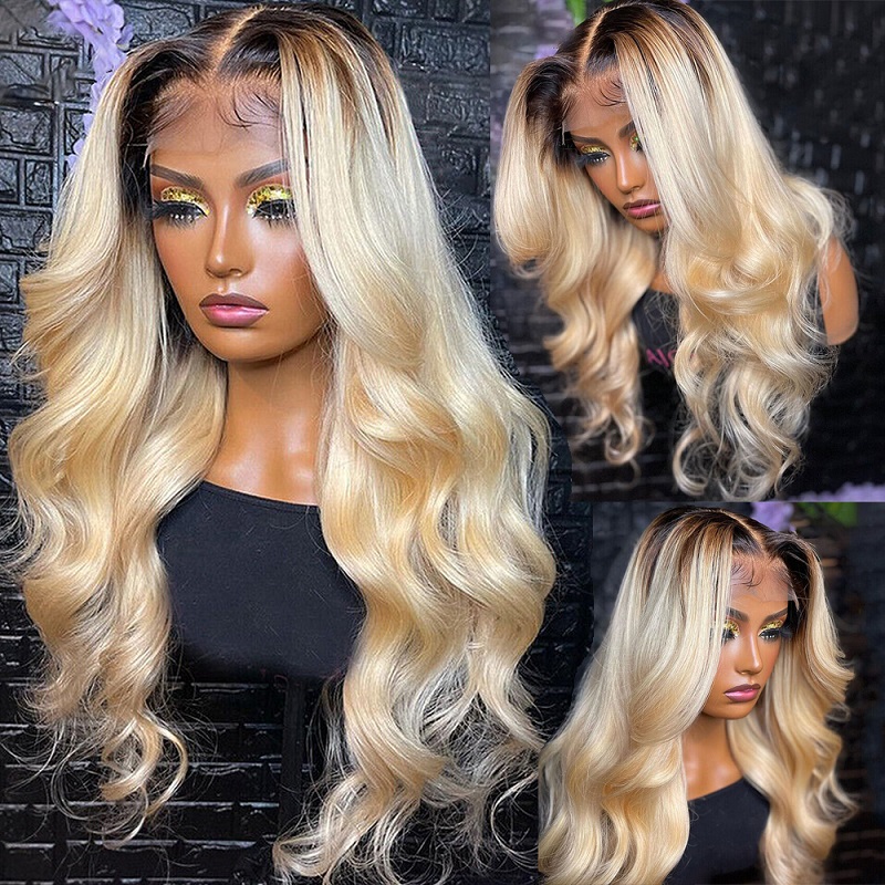 1B 613 Doğal Dalgalı İnsan Saç - 613 Blonde Body Wave Lace Front Wig incelemesi ve fiyatı