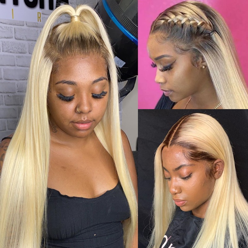 1B 613 Doğal Dalgalı İnsan Saç - 613 Blonde Body Wave Lace Front Wig incelemesi ve fiyatı
