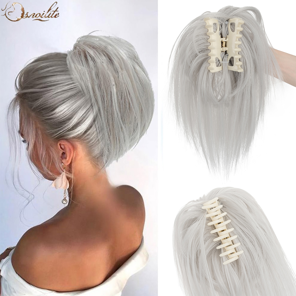 Snoilite Sentetik Düz Pençe Kl - Claw Clip Messy Bun Hair Piece incelemesi ve fiyatı