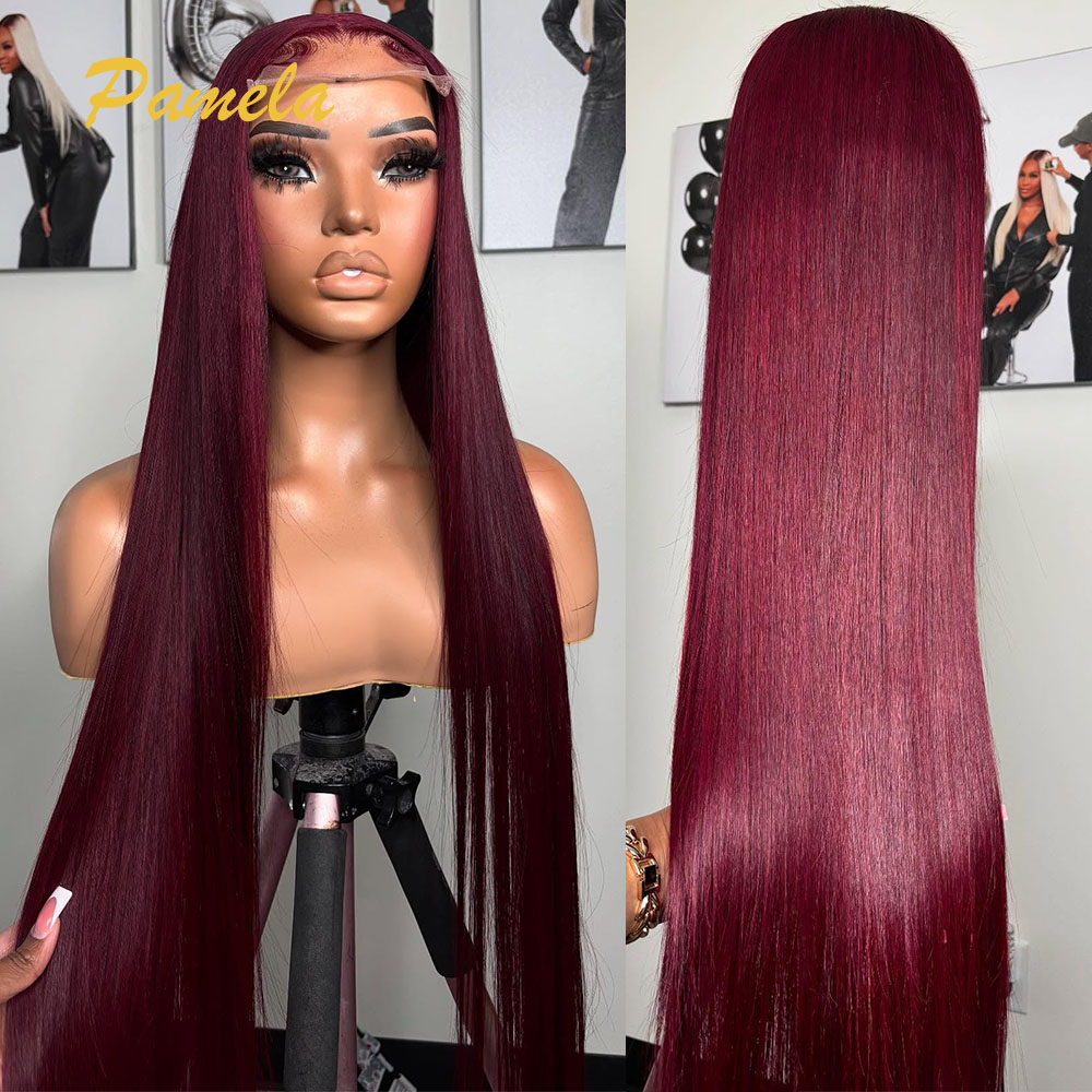 Süper Çift Çekilmiş Bordo Renk - Human Hair Wigs incelemesi ve fiyatı