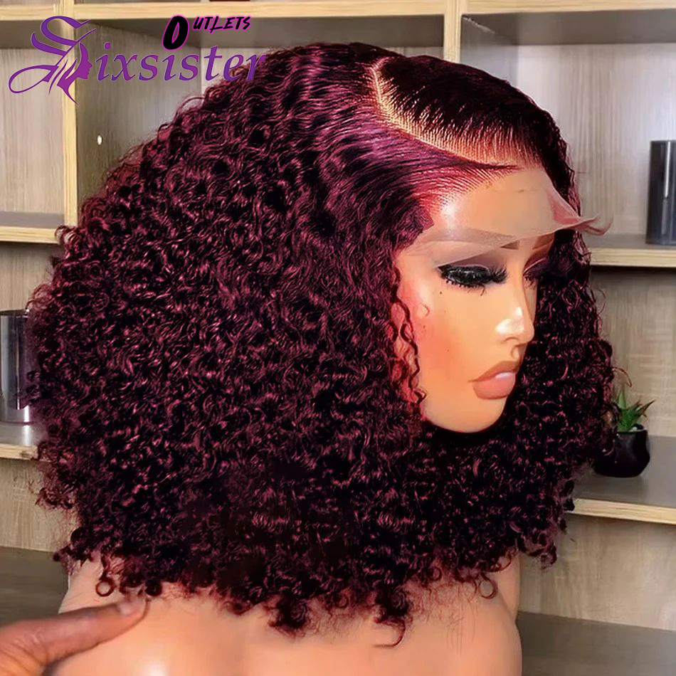 Bordo 99J Derin Dalga Kısa Bob - Glueless Wear And Go Human Hair Wig incelemesi ve fiyatı