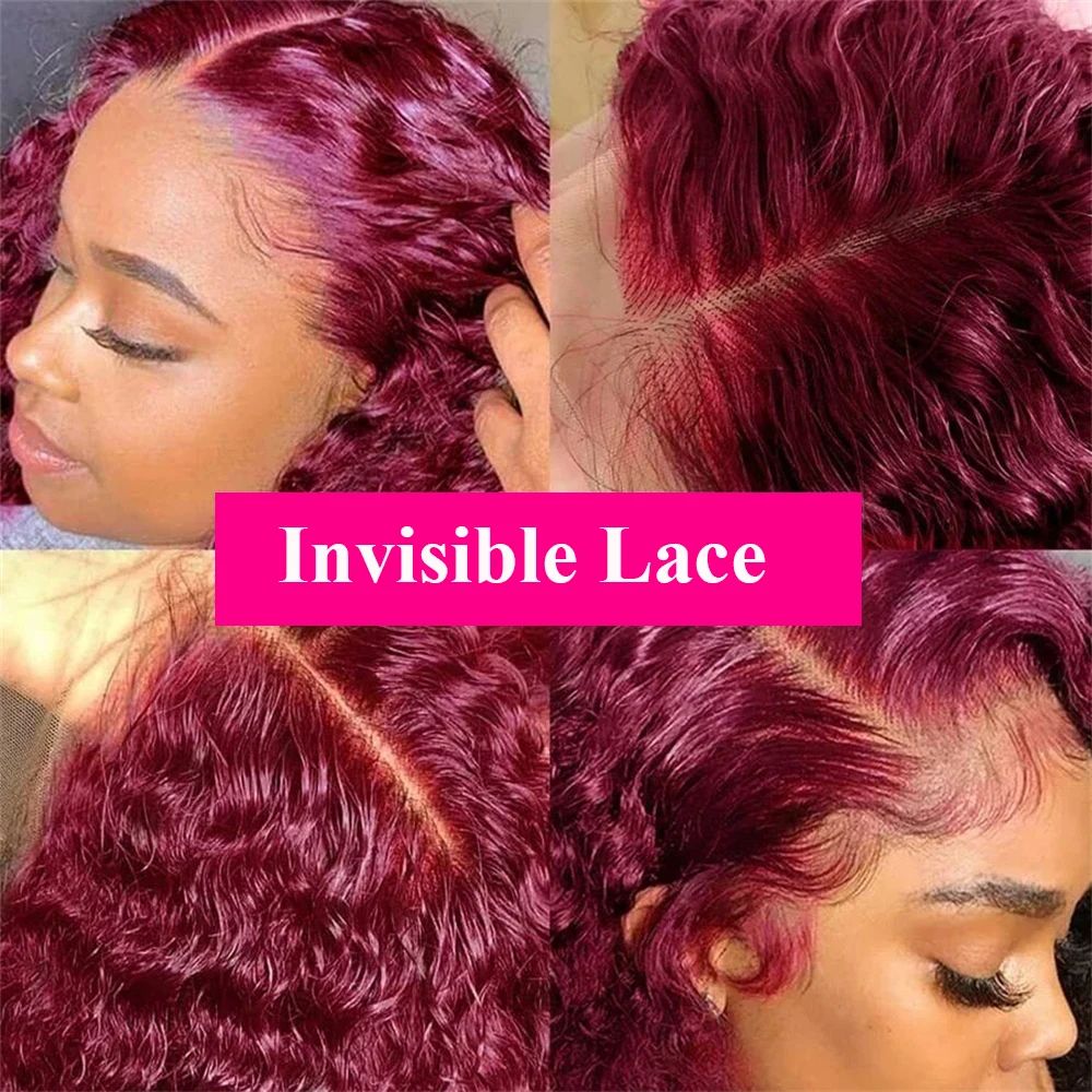 Bordo 99J Derin Dalga Kısa Bob - Glueless Wear And Go Human Hair Wig incelemesi ve fiyatı