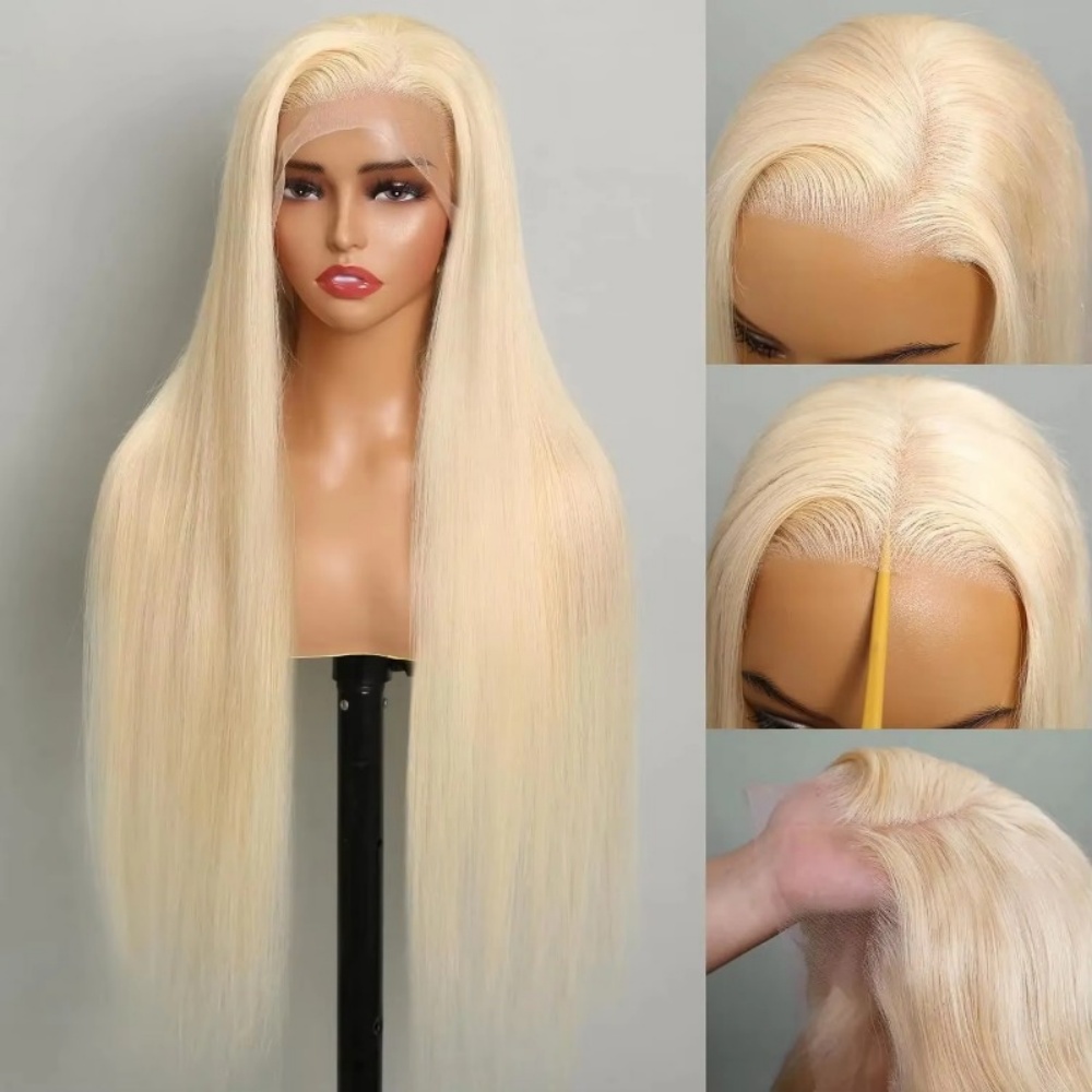613 Sarı İnsan Saçı Peruk HD D - Human Hair Wigs incelemesi ve fiyatı