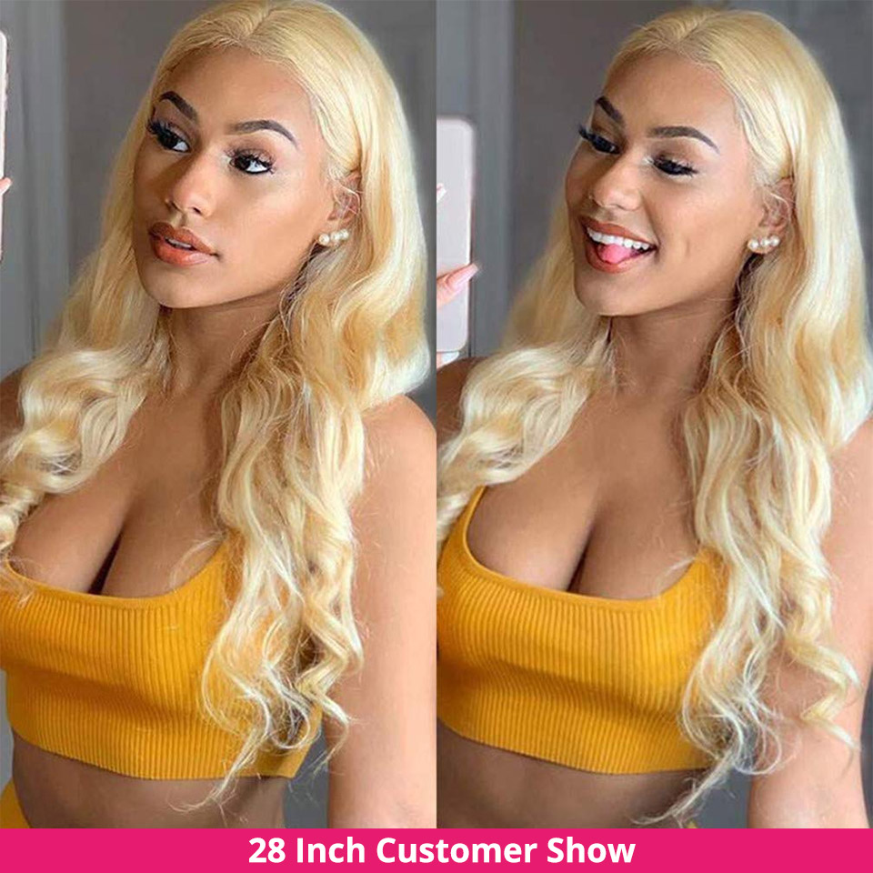HairUGo 613 Sarışın 13x6 Vücut - 613 Blonde Body Wave Lace Front Wig incelemesi ve fiyatı