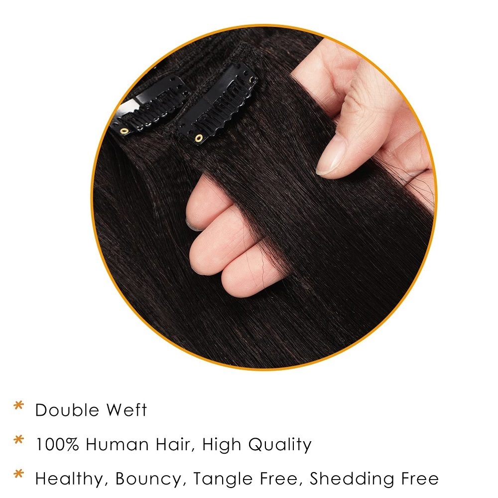 Görünmez, Kalın, Düz, Peruk Gi - Seamless Clip In Hair Extensions Human Hair incelemesi ve fiyatı