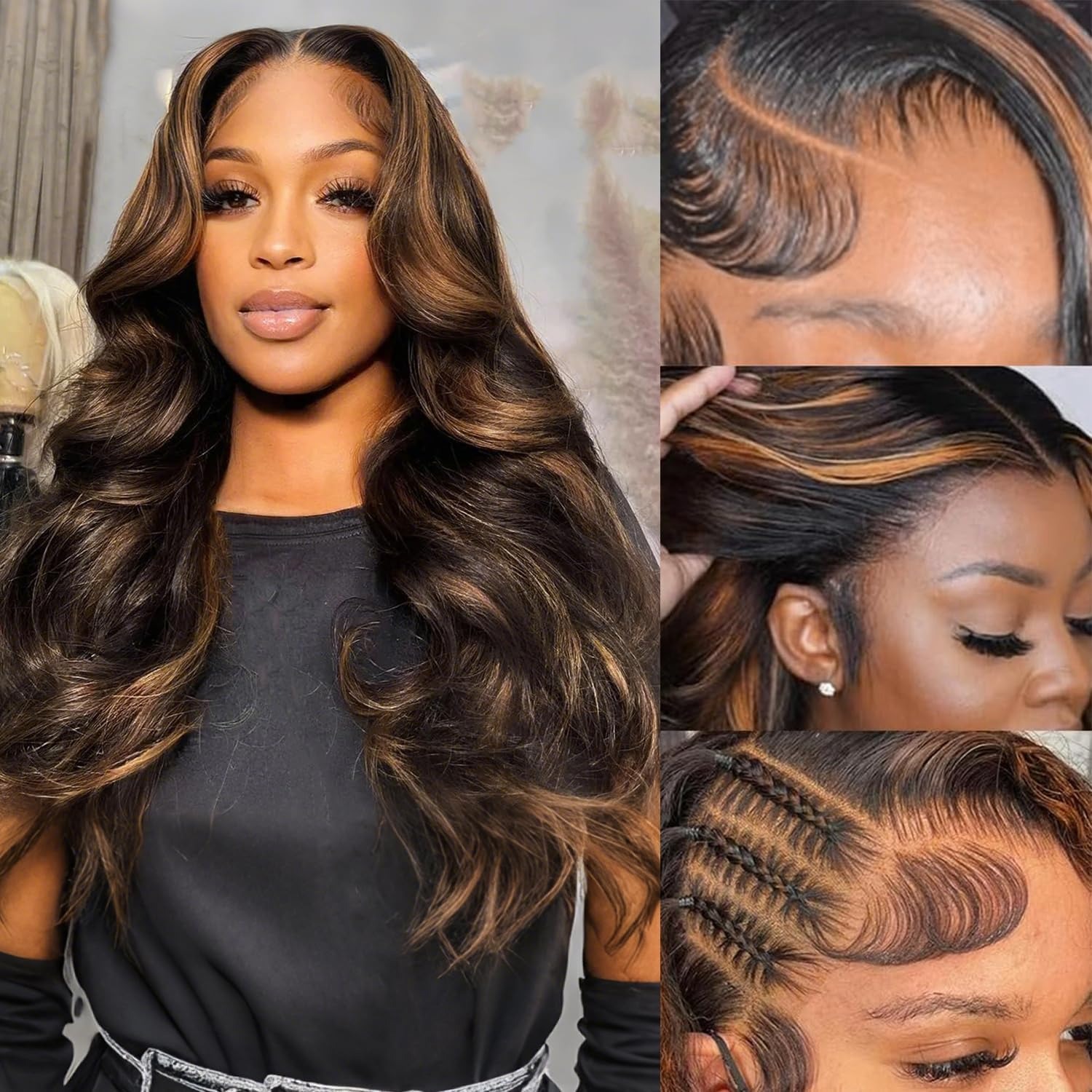 P1B/30 Peruk %100 Gerçek Saç Y - Lace Front Wigs incelemesi ve fiyatı