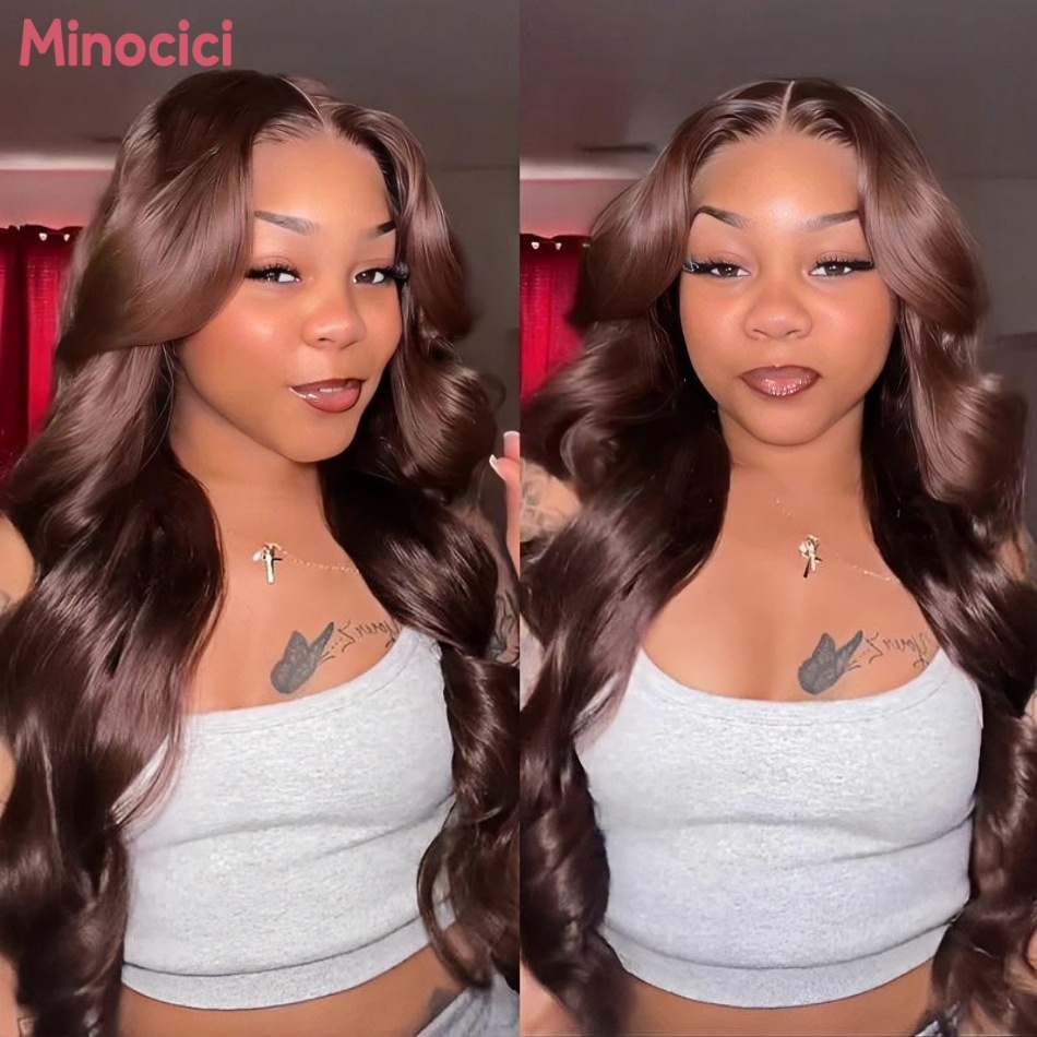 Çikolata Kahverengi Peruk, Dal - Hd Lace Frontal Wig Human Hair Pre Plucked incelemesi ve fiyatı